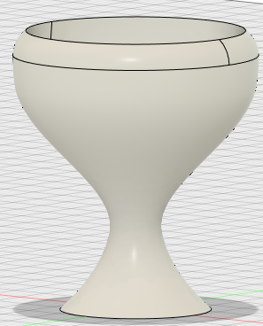 Minimalistic egg cup holder