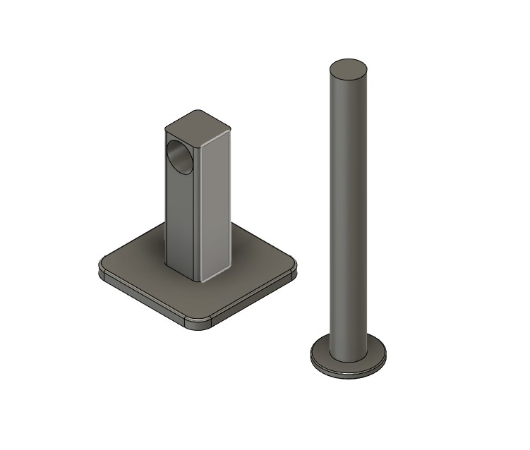 Toilet paper holder by Teodor Download free STL model