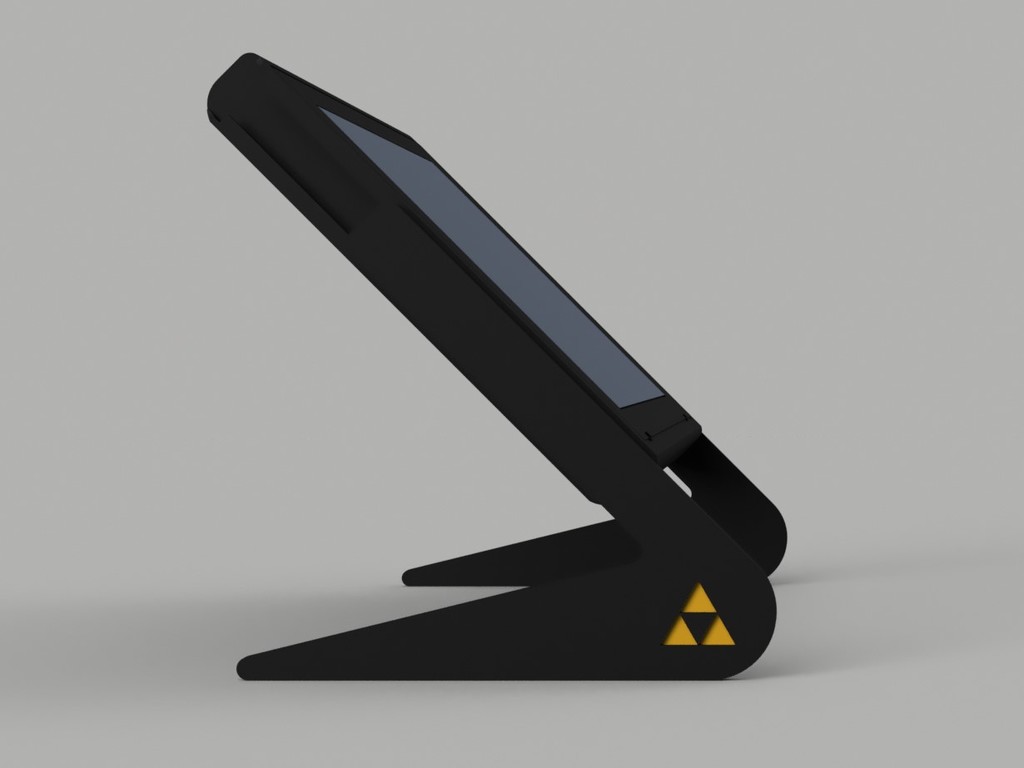Nintendo Switch Stand For Rails With Triforce (Hyrule + Lorule version)