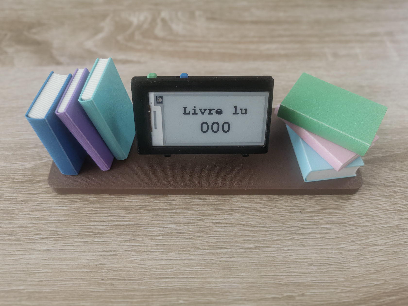 Book Counter – E-Paper & Arduino
