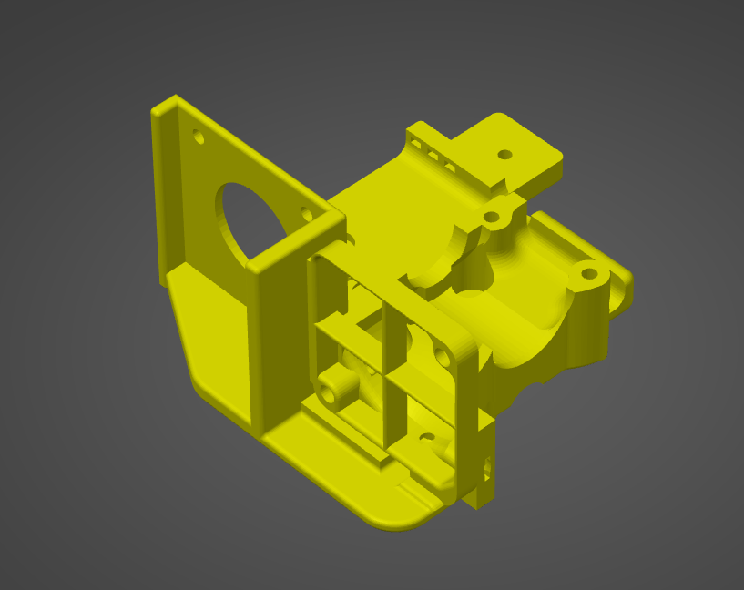 BMG V6/Dragon Directdrive mount CR10 V2 Remix