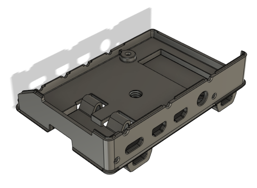 DIN Mounting + Velcro Straps + Camera Mount Add-On for Pi Case 40 - Official