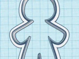 Gingerbead Person Cutter by Spaced Out Stranger | Download free STL ...