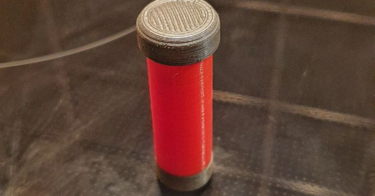 Portable Salt Shaker by F2-Beamer | Download free STL model ...