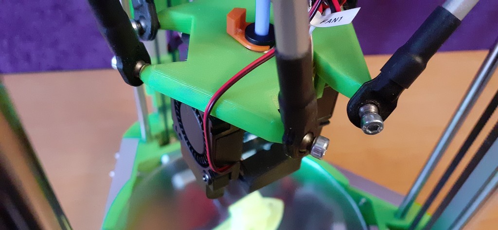 Miniatura 8 do modelo 3D C-MINI, a tiny Delta printer