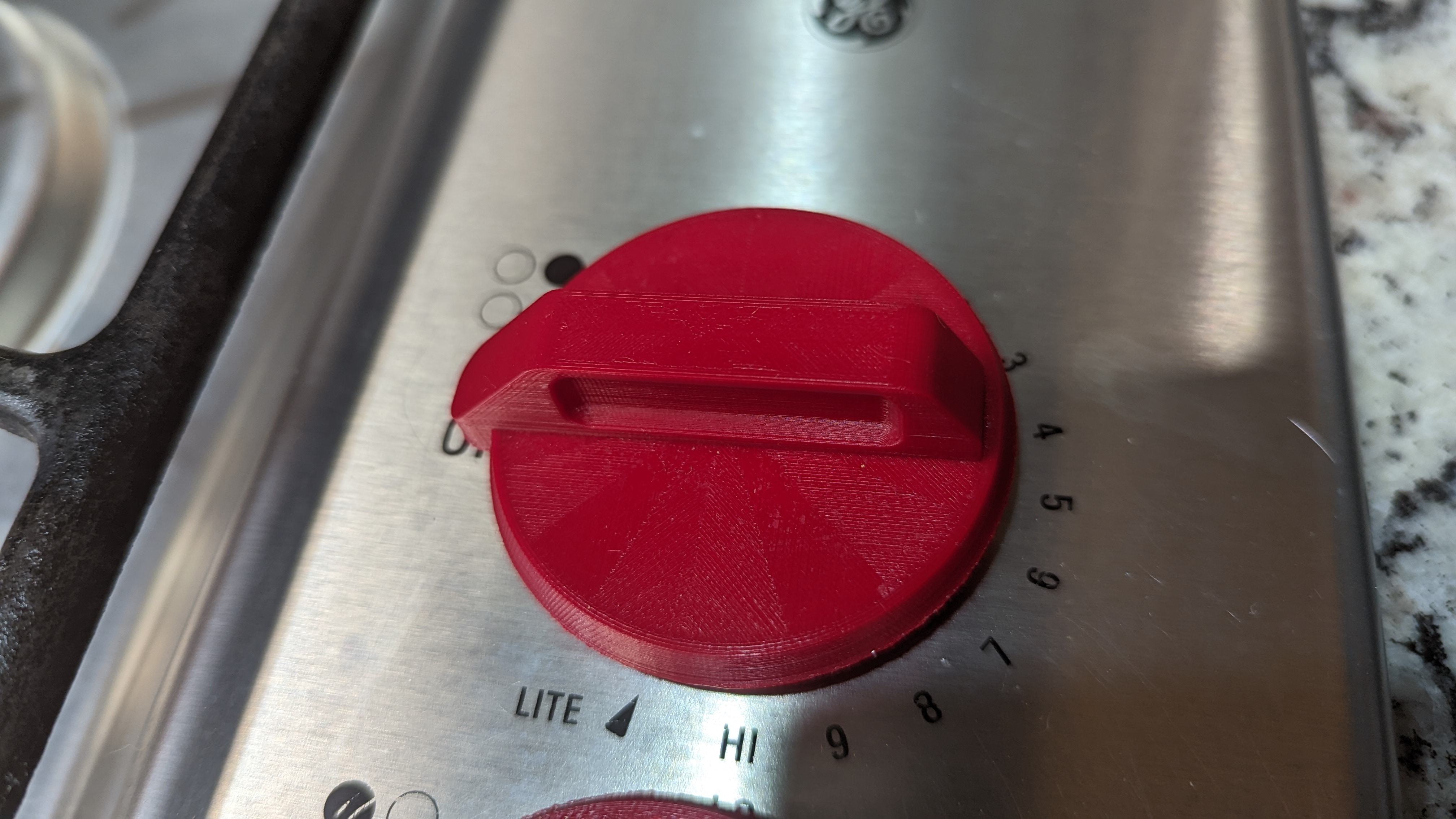 GE Cooktop Knob by eroedig Download free STL model