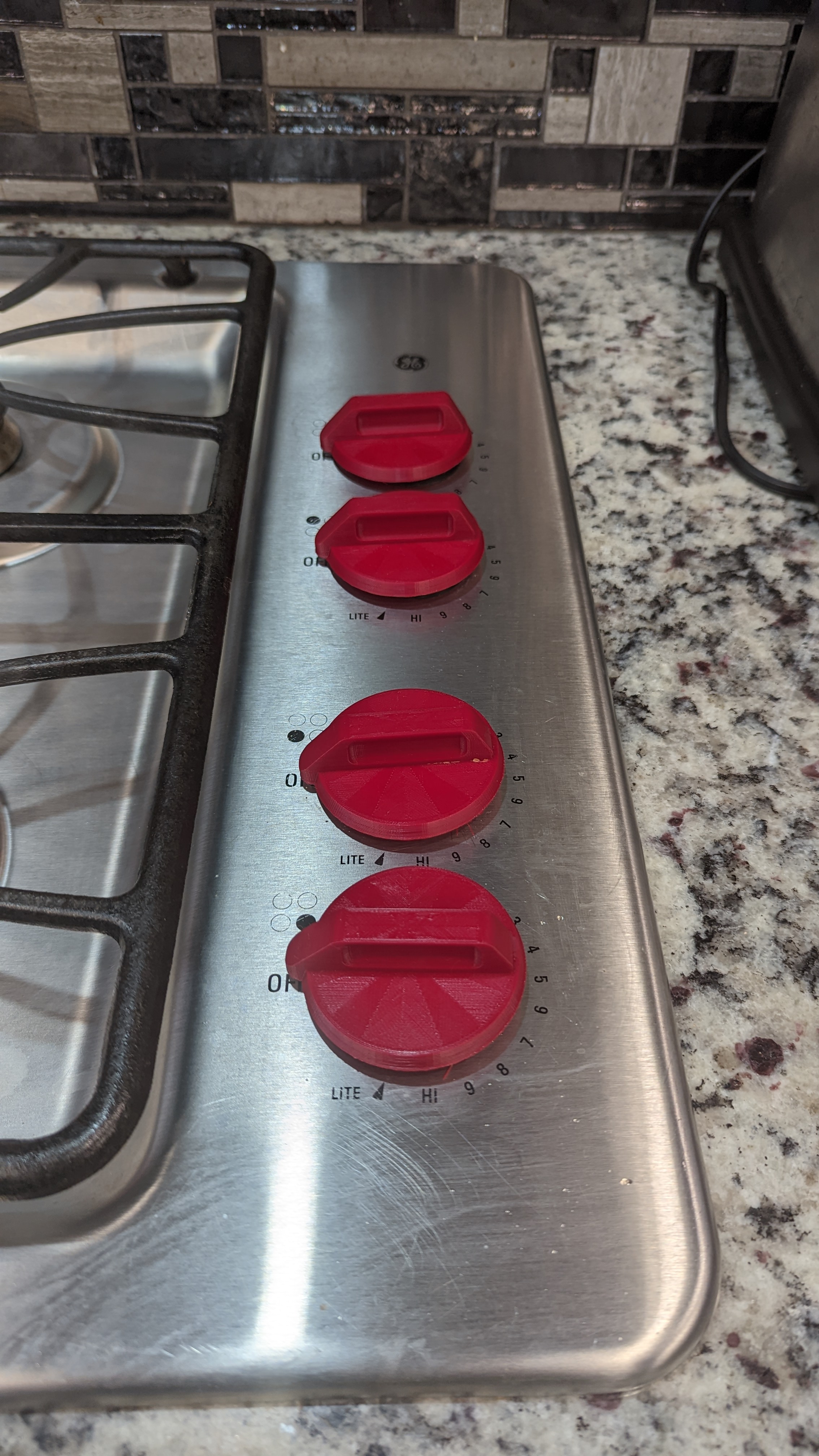 GE Cooktop Knob by eroedig Download free STL model