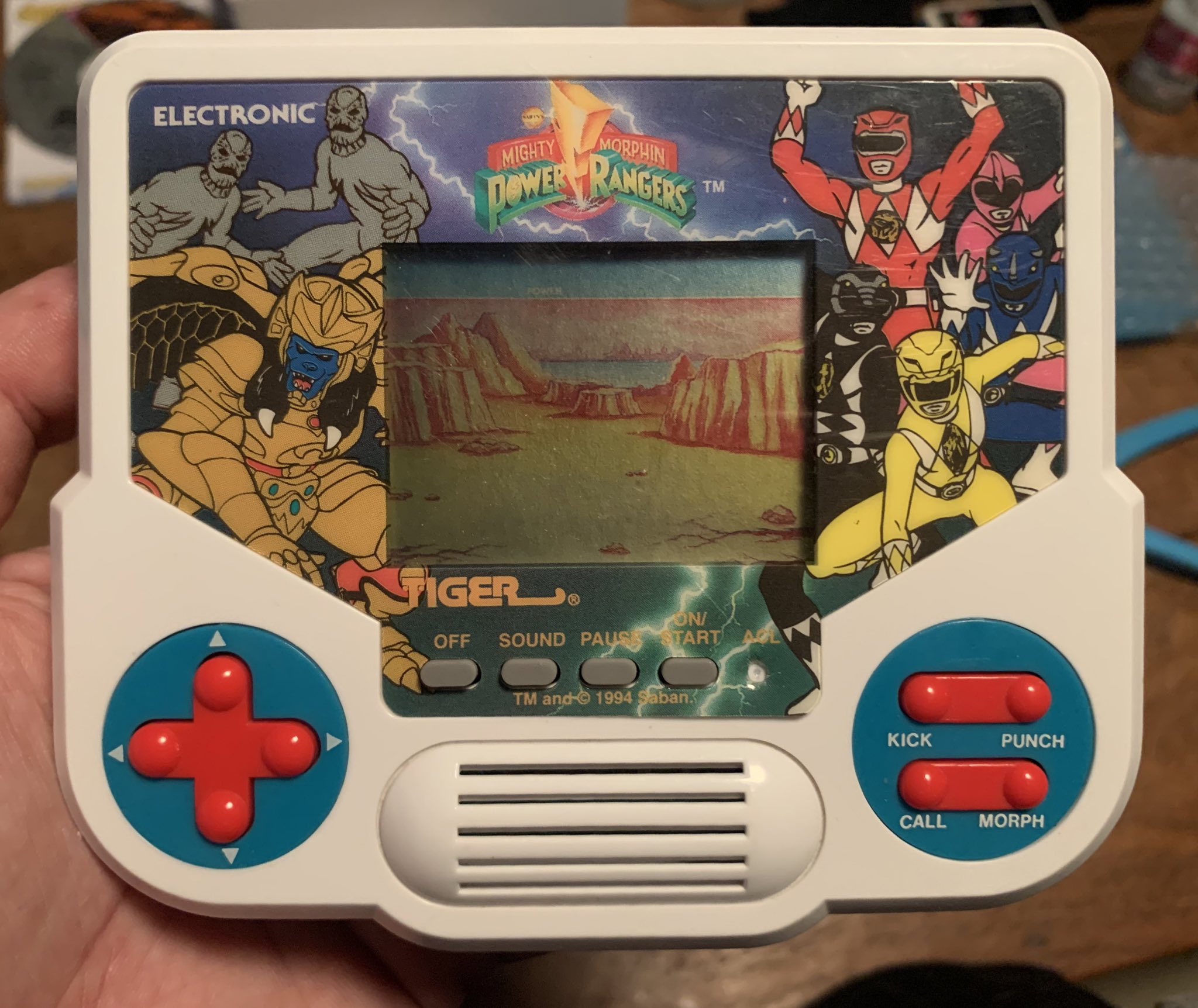 Tiger Electronics LCD game (Power Rangers, Sonic) - Battery Cover