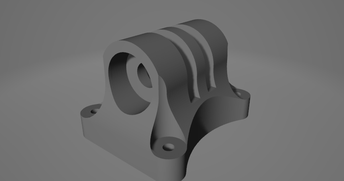 Geprc Cinelog35 Gopro mount by David Hanuš Download free STL model