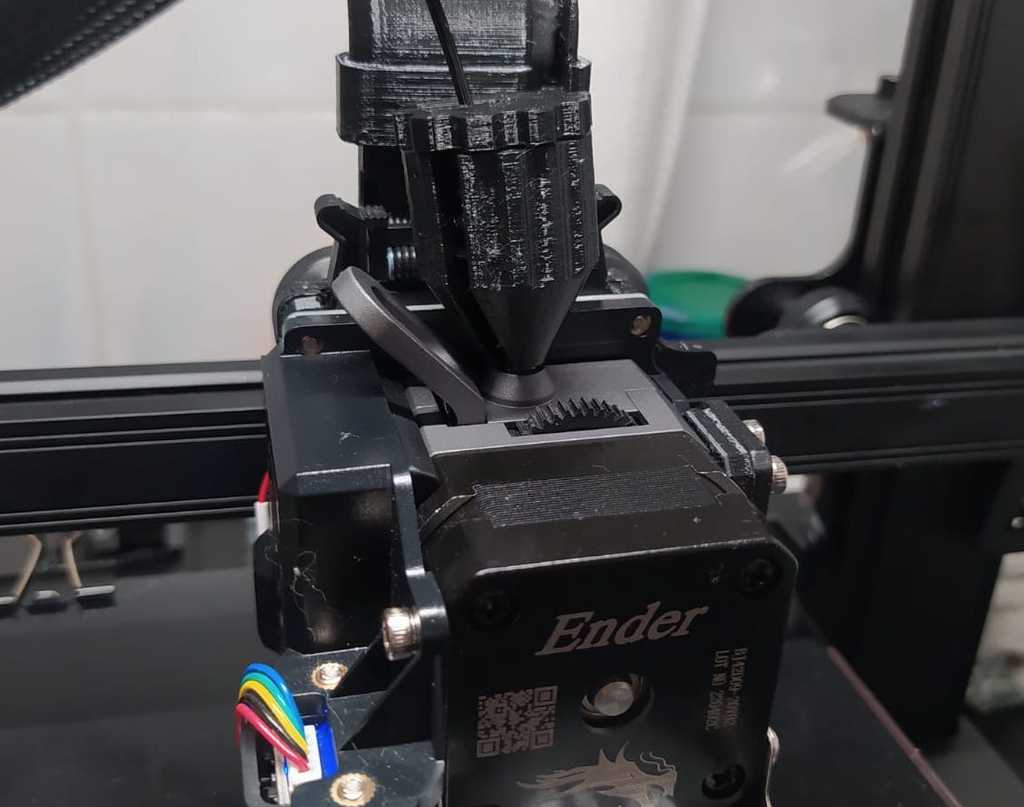 Ender 3 S1 / S1 Pro / S1 Plus - Filament Dust Filter (Remix)