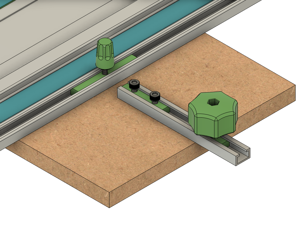 Track Saw Parallel Guide System Holder Festool / Makita by Peter Hirt | Download free STL model Track Saw Parallel Guide System Holder Festool / Makita by Peter Hirt | Download free STL model