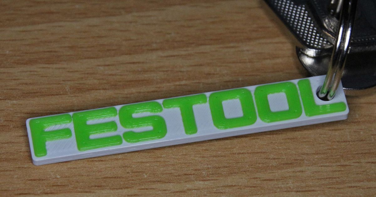 festool keychain by Seemomster | Download free STL model | Printables.com