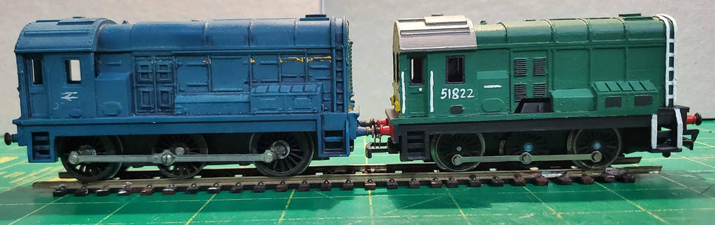 □HOゲージ「BR 0ー4ー0 DIESEL SHUNTER ＃06008（動力車