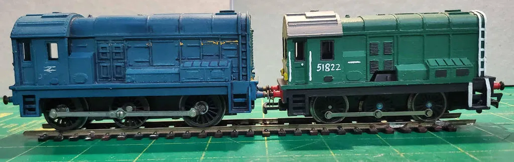 08 Diesel shunter for the Hornby 0-4-0 (designed for custom