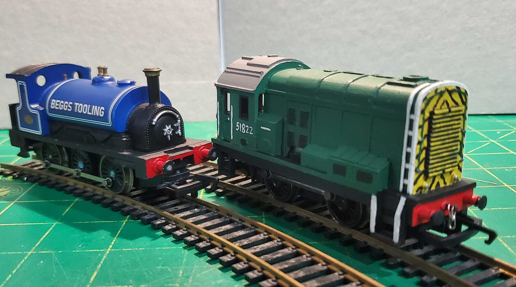 08 Diesel shunter for the Hornby 040 (designed for custom 060
