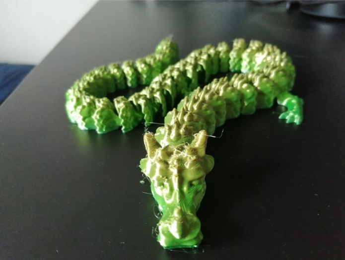 ARTICULATED rocky dragon