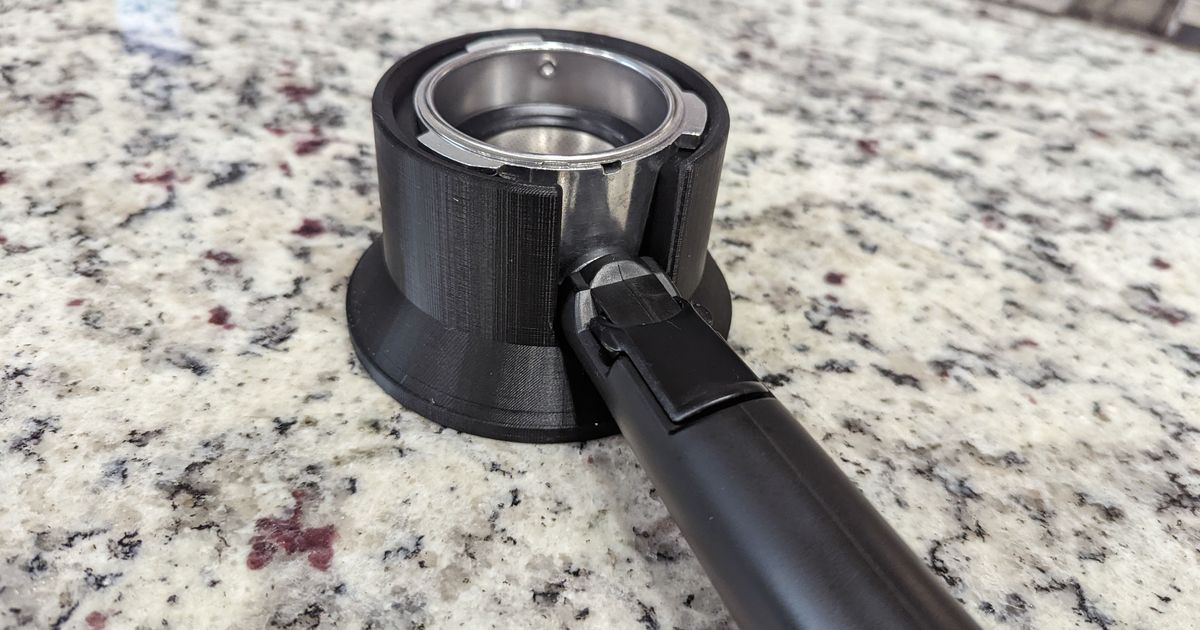 Portafilter Stand for Mr. Coffee Espresso and Cappuccino Machine by