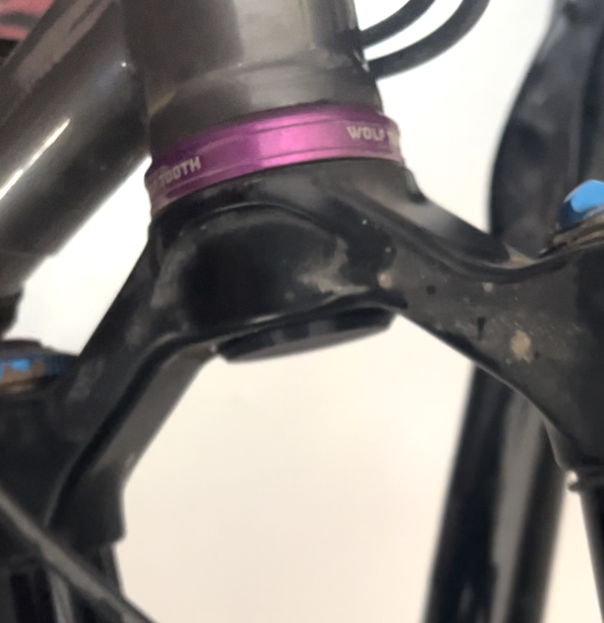 Bike Mountain Bike Fork AirTag Holder (TPU) by bjamdesign Download