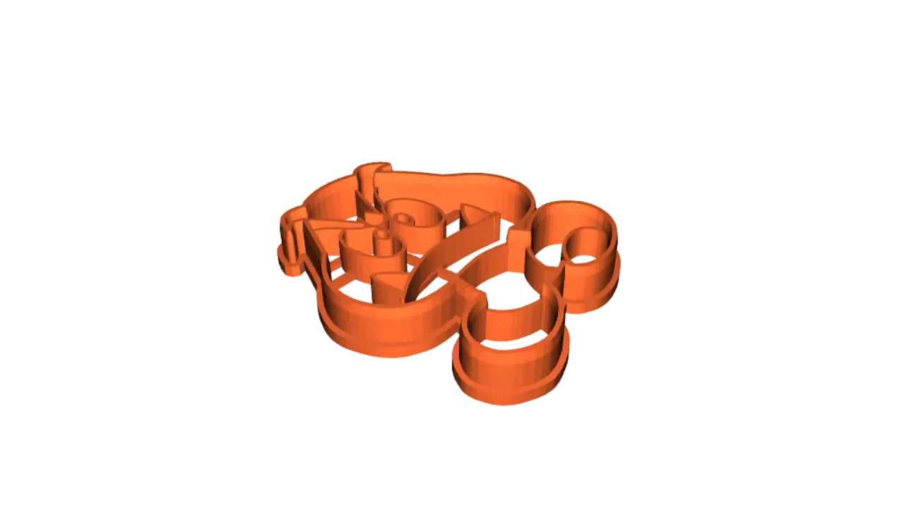 Mushroom Cookie Cutter by Fred, Download free STL model