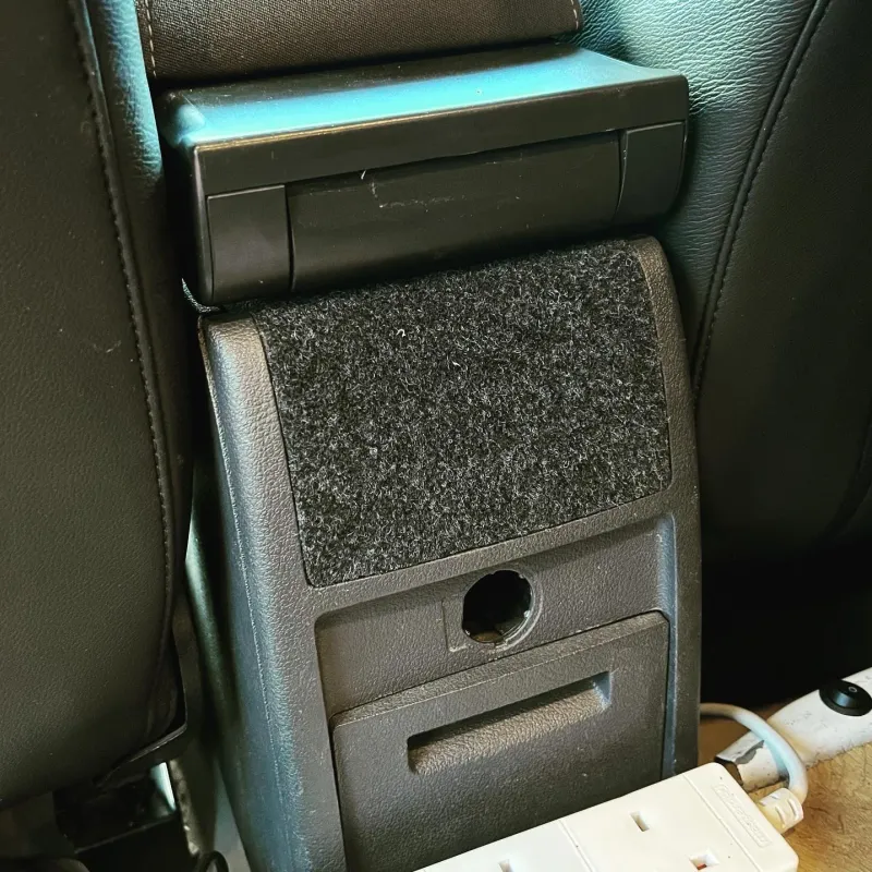 VW Touran centre console rear vent blanking plate by Phil Barker, Download  free STL model
