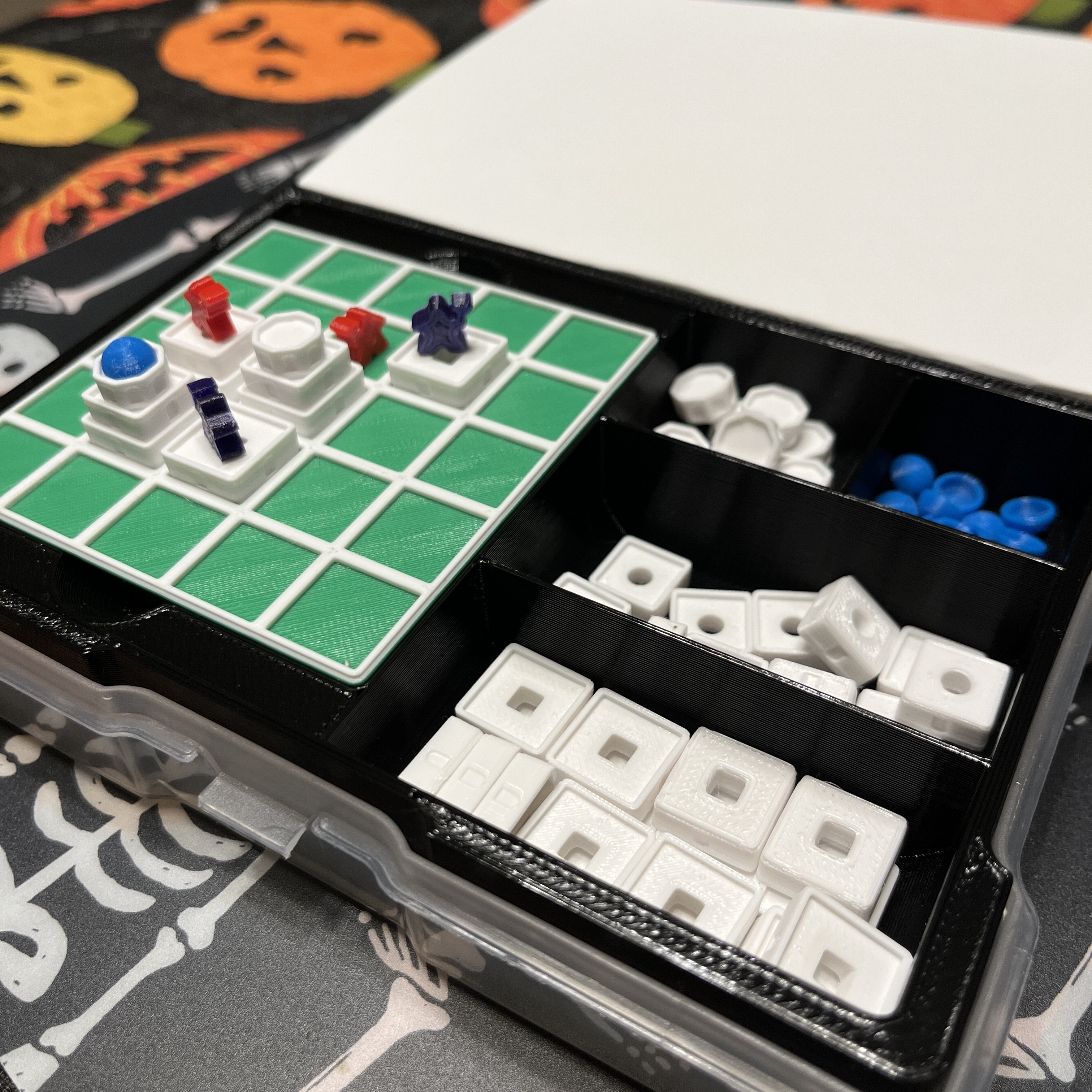 Photo Storage Board Game Insert - Santorini Pocket Mini