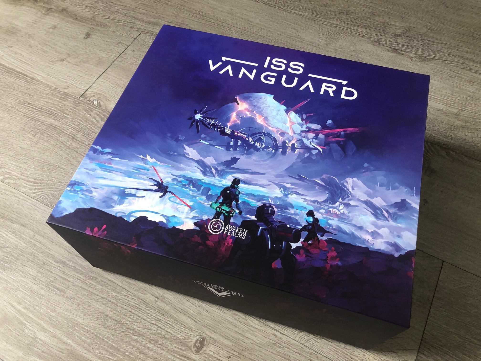 ISS Vanguard (Awaken Realms) Boardgame Discoveries Card Holder by
