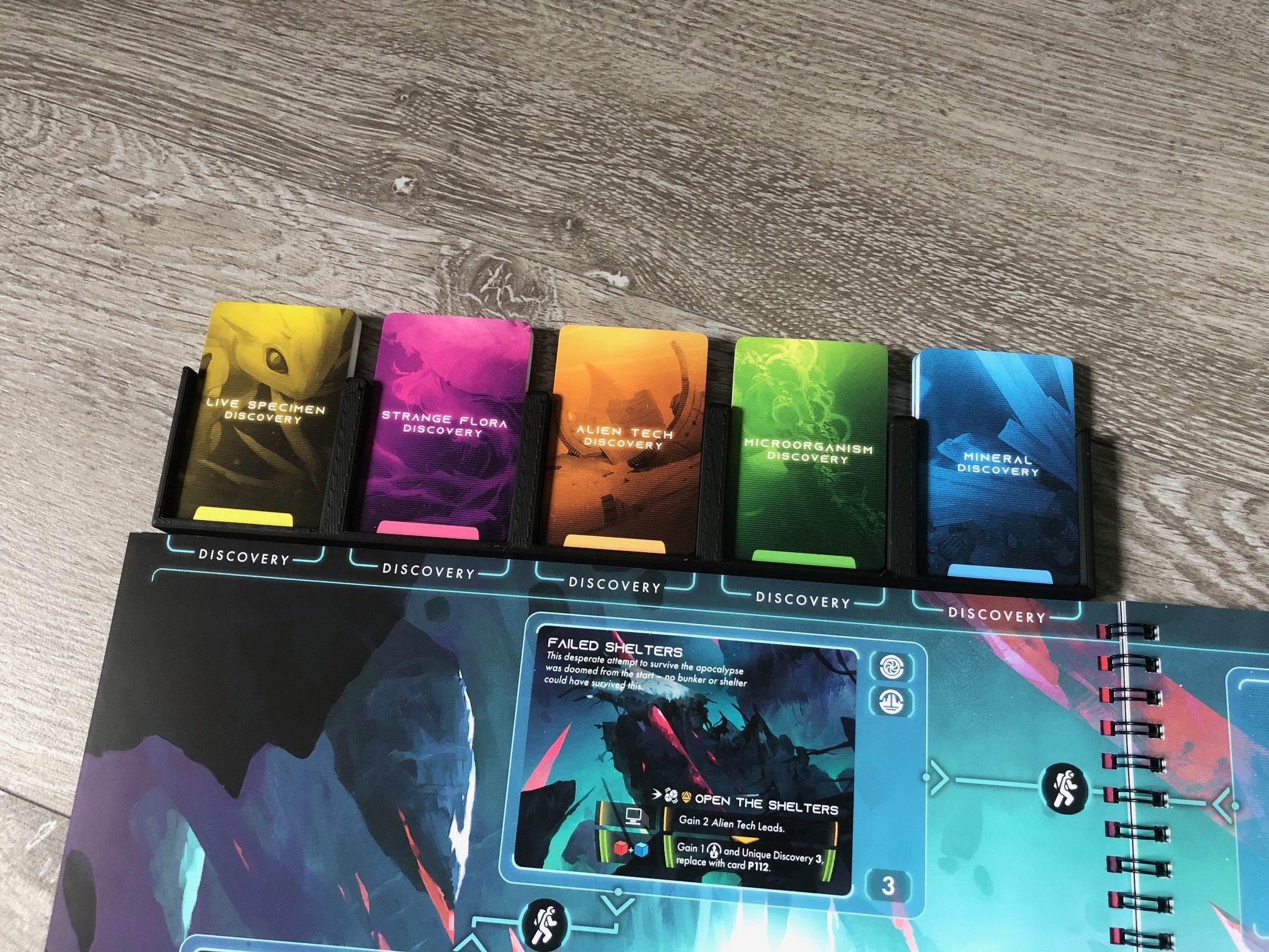 ISS Vanguard (Awaken Realms) Boardgame - Discoveries Card Holder