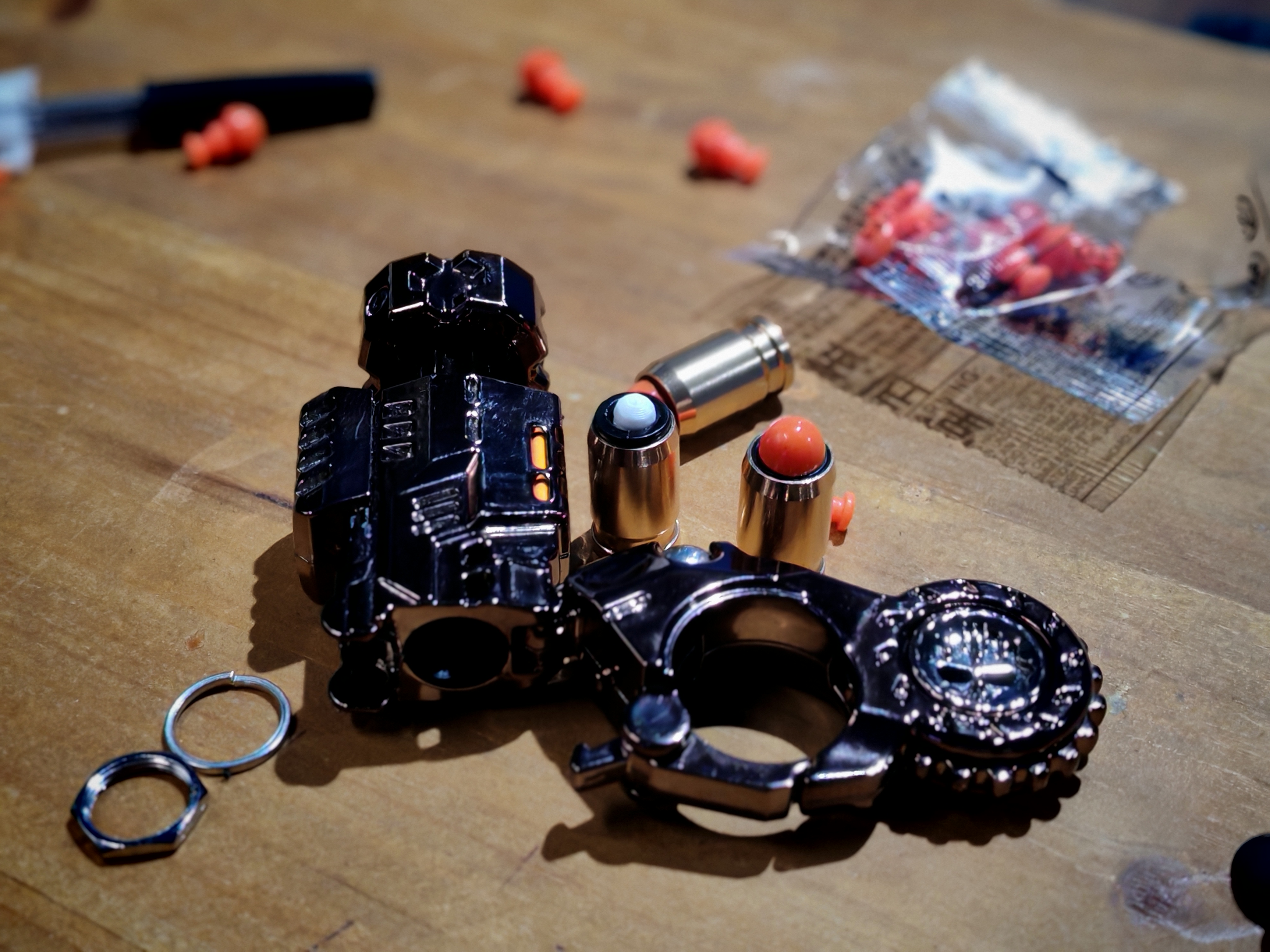 Metal Fidget Toy Gun Bullet Tips