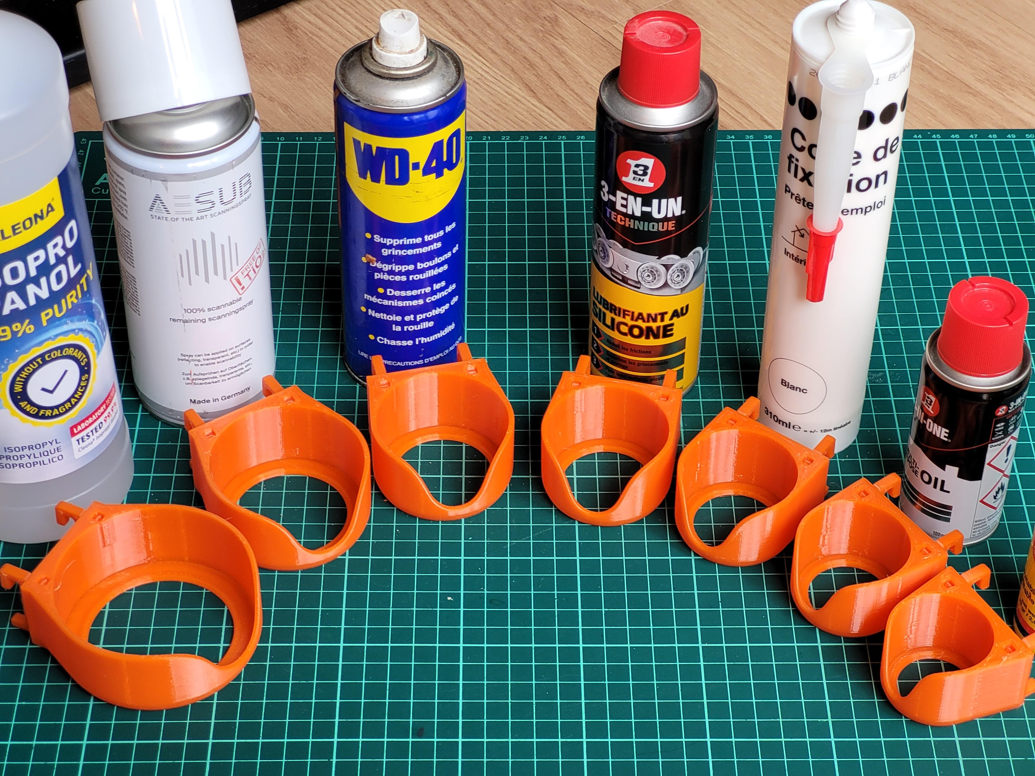Parametric Bottle Holders - IKEA SKADIS version