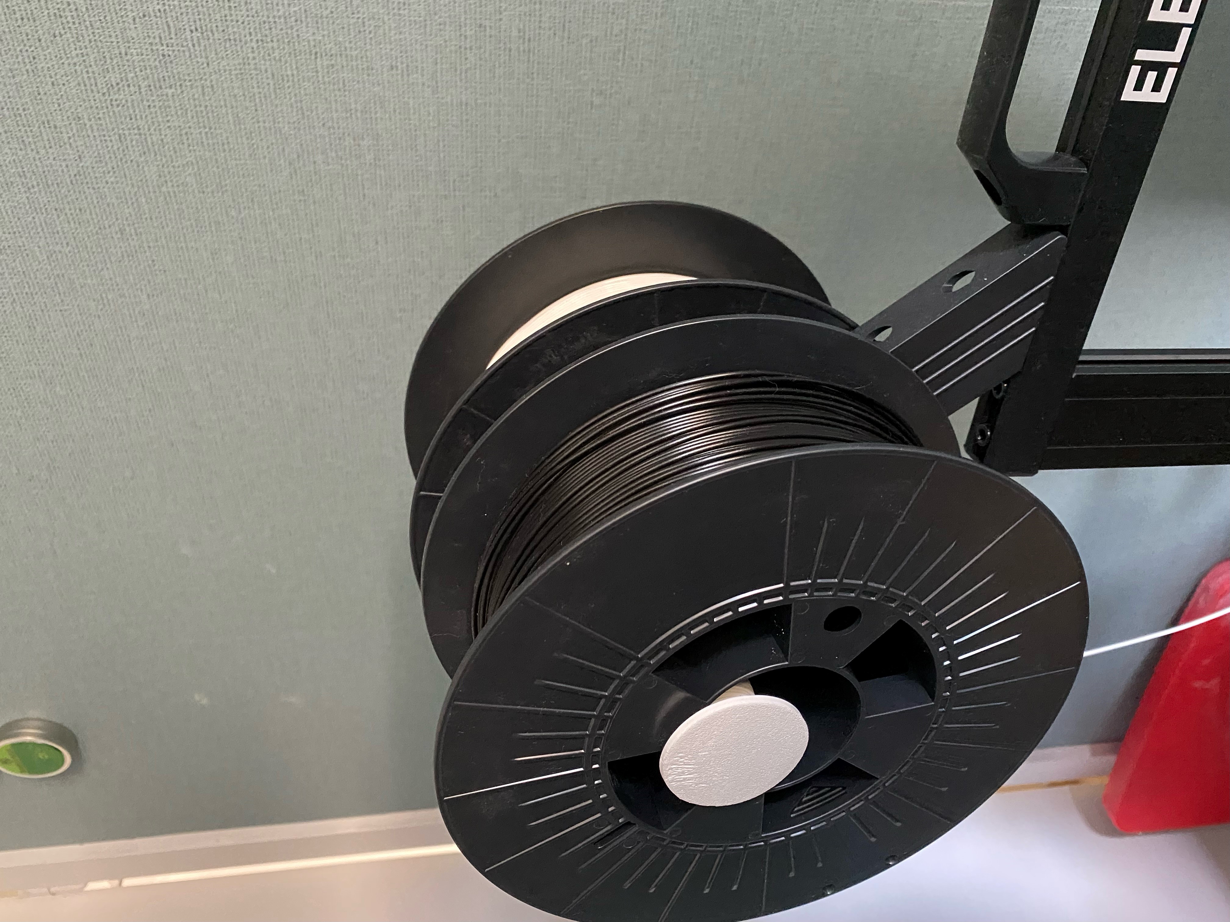 Miniatura 2 do modelo 3D Spool holder extender