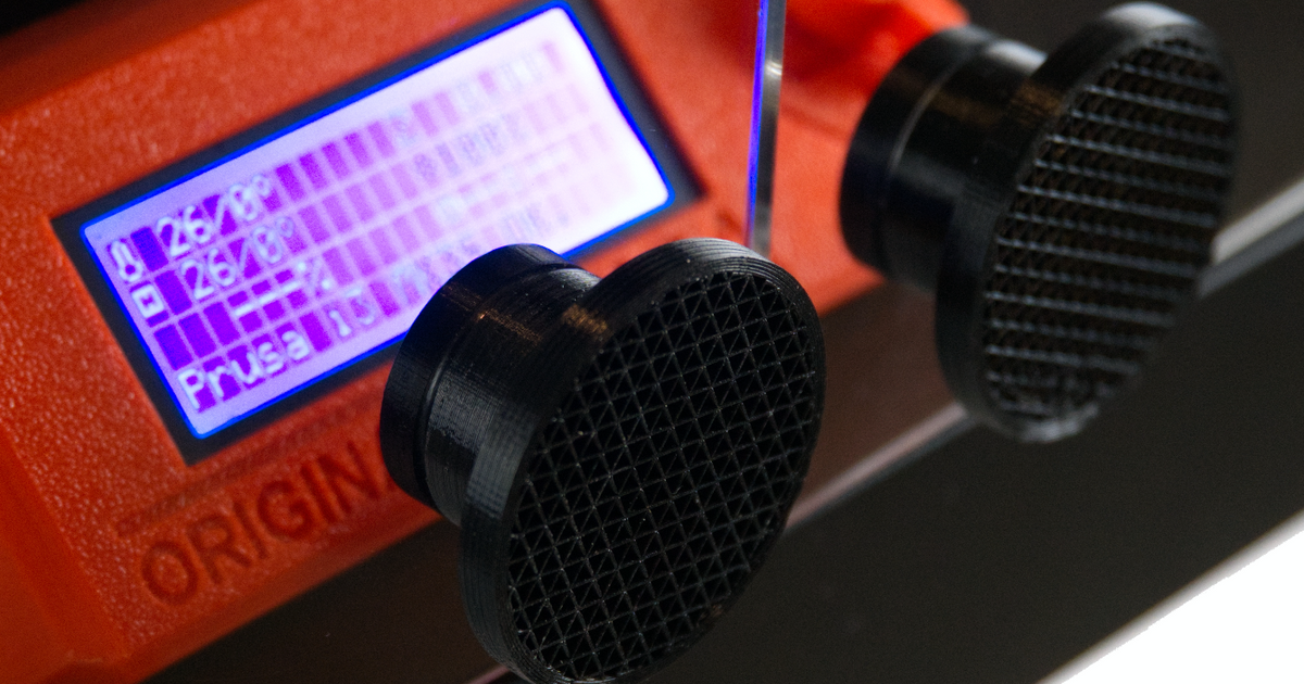 Prusa IKEA LACK V2 Enclosure Build Door Knobs by 3D Sourcerer by 3D