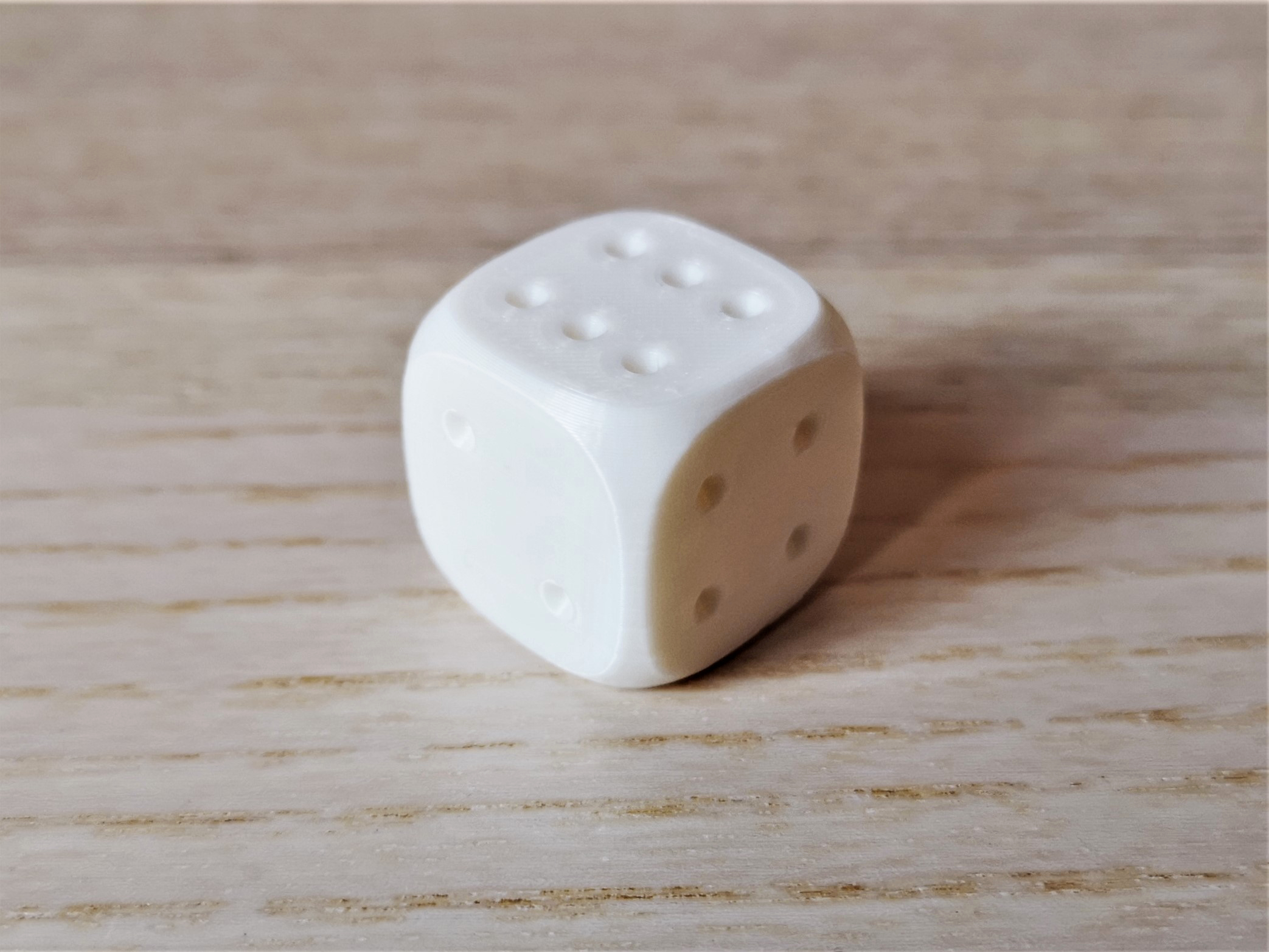 Squircle-face Dice (D6)