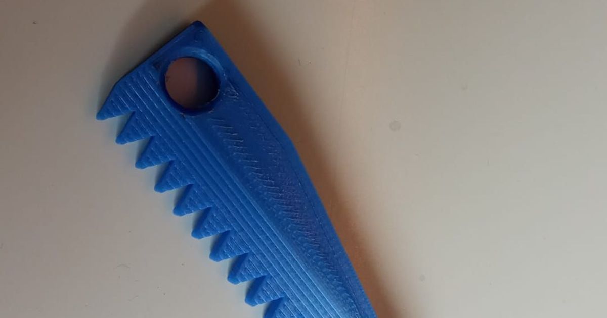 Wax comb for surf by Manel Tanqueiro Download free STL model