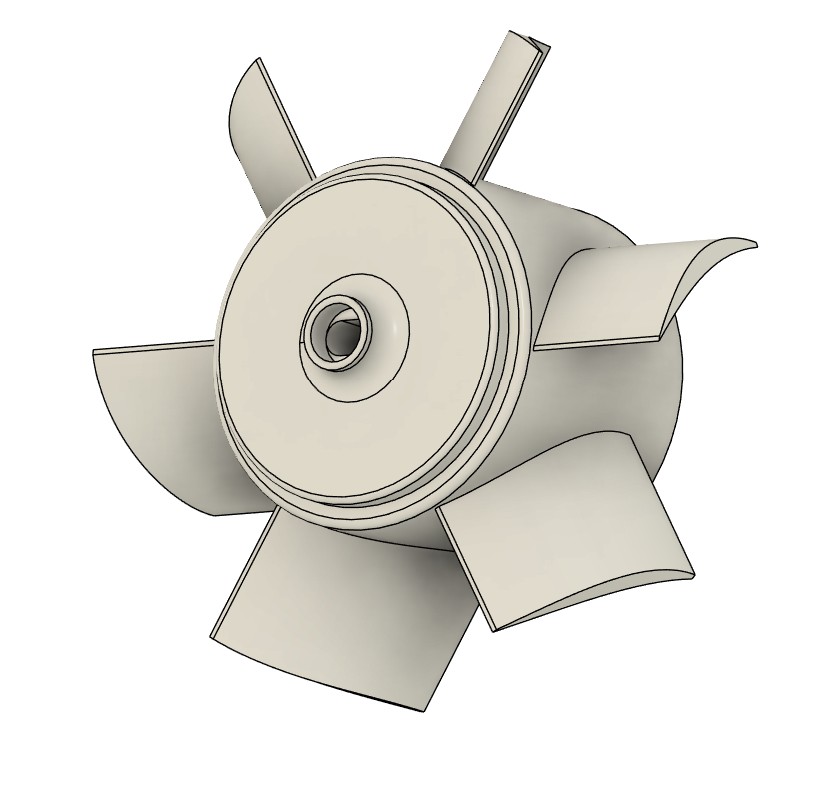 Torro F700 Leaf Blower Impeller