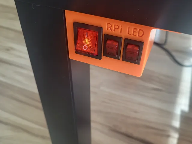 Ikea Lack front switch panel