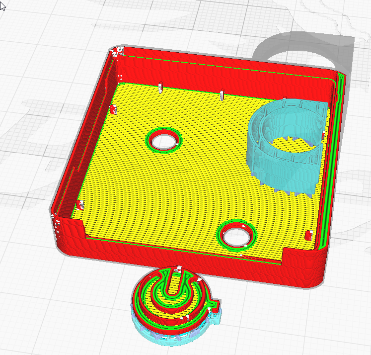 Miniatura 4 do modelo 3D Sonoff Mini / Mini Case with Button