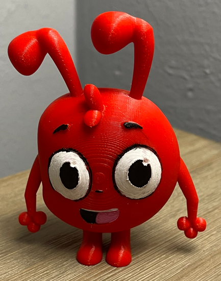 Easy-paint Morphle Figurine
