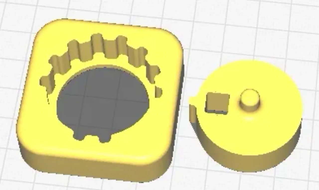 Washer stamping jig 31mm 1.25inch Blockmit Cold Wallet Crypto Seed Phrase  Backup by mark_alot | Download free STL model | Printables.com
