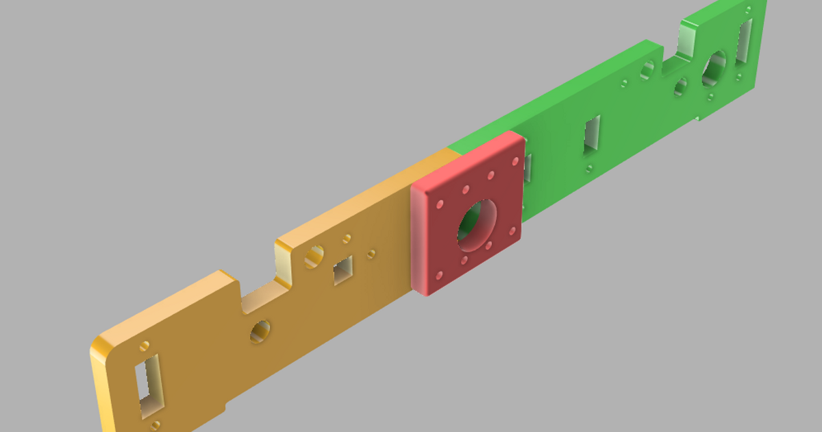 Anet A8 Replacement rear frame par Jonas Kleiv | Téléchargez ...