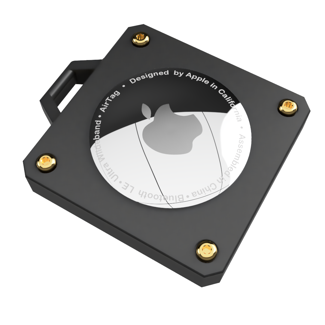 Simple Apple Airtag Keychain by Calebdives Download free STL model