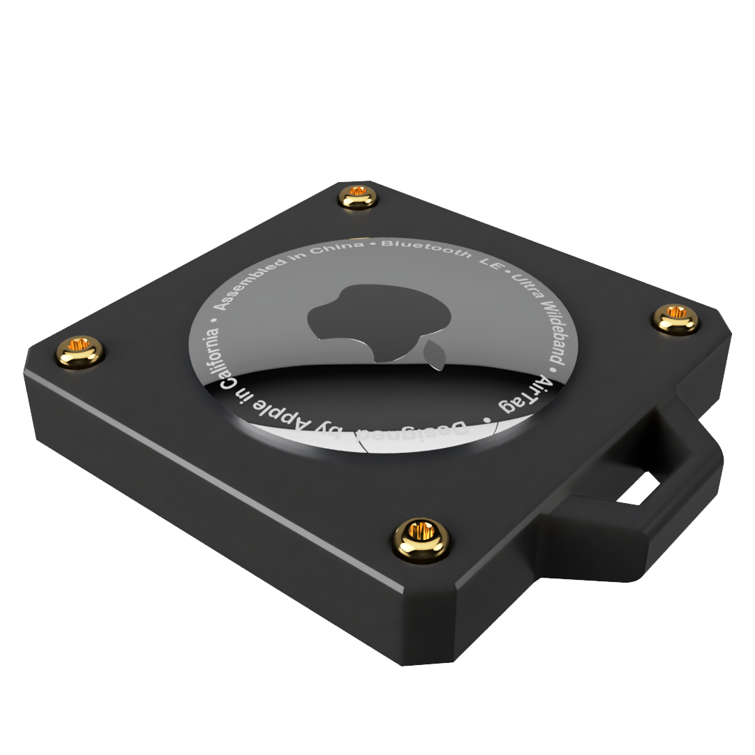 Simple Apple Airtag Keychain by Calebdives Download free STL model