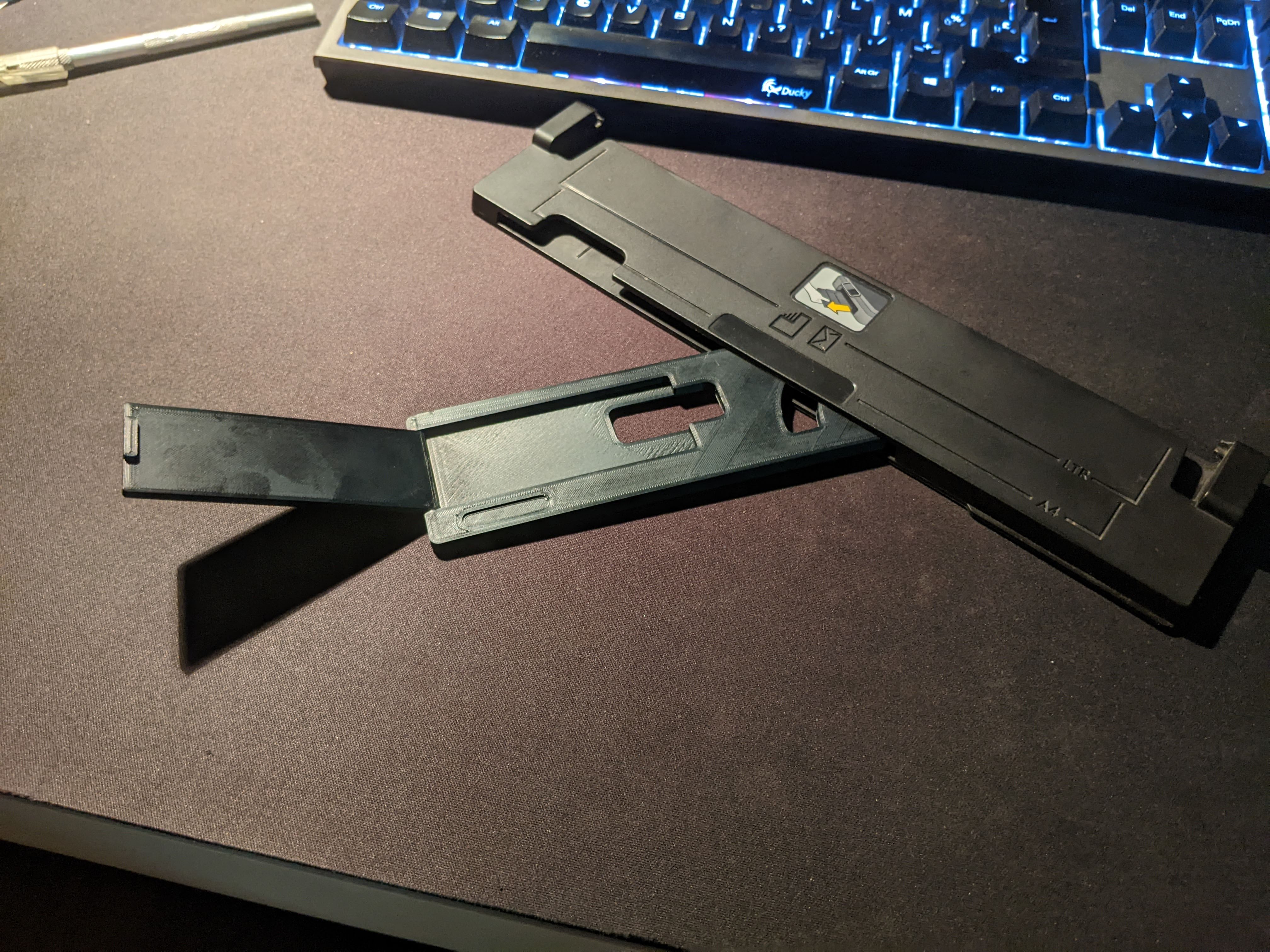 HP Photosmart 5510 paper bracket