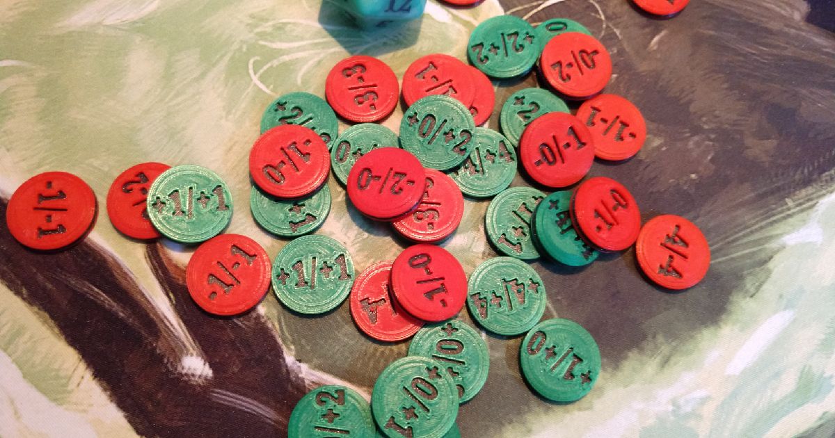 Magic The Gathering Counters By Lars Download Free STL Model Magic The Gathering Counters By Lars Download Free STL Model