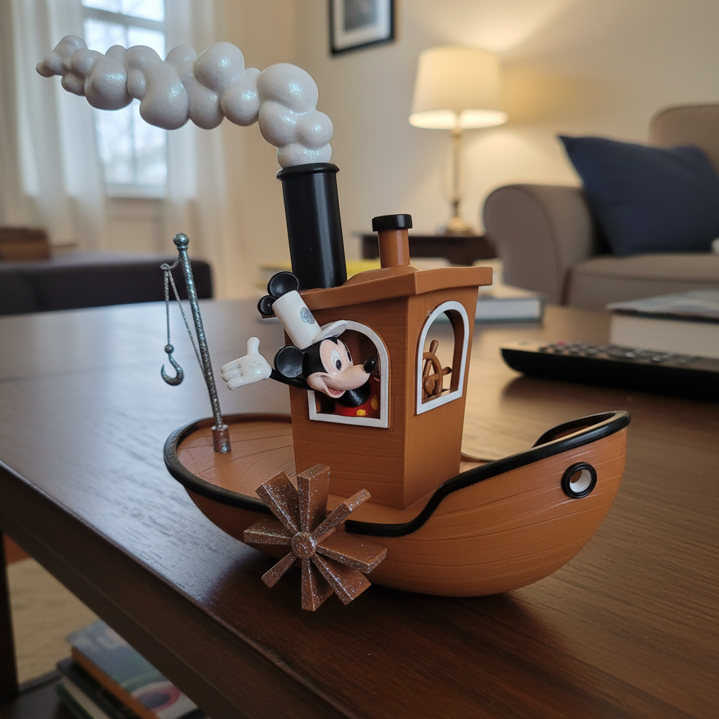 Steamboat Willybenchy: the first whistle in animation history