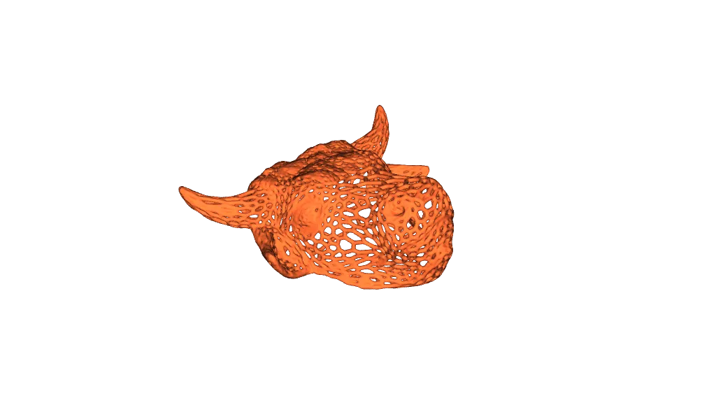 Wireframe Cow Head by TheRealPope | Download free STL model ...