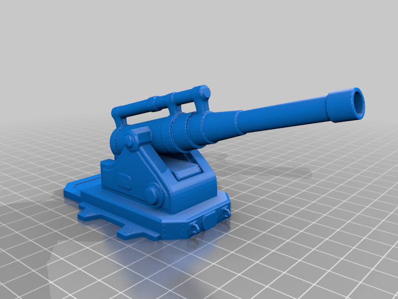 Artillery Piece by TheRealPope Download free STL model