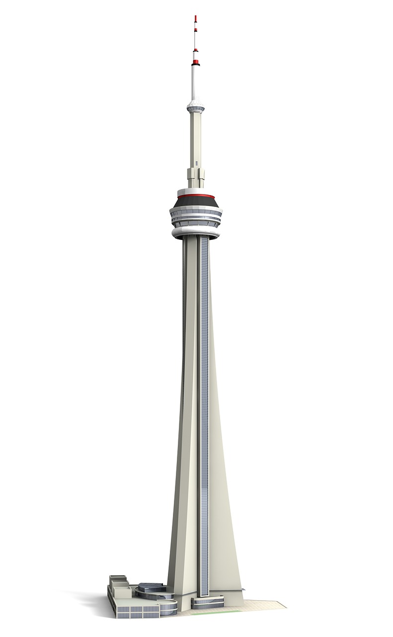 CN tower model by Pop Up Learning Labs | Download free STL model