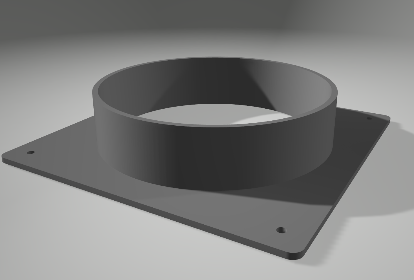 Ventilation flange 125mm
