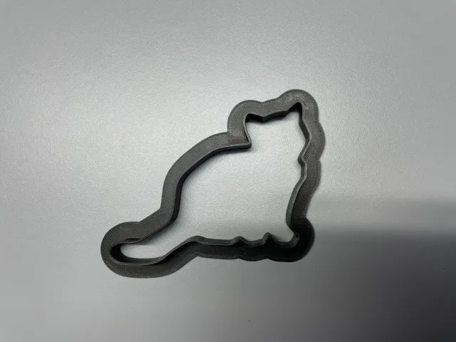 Cat cookie cutter