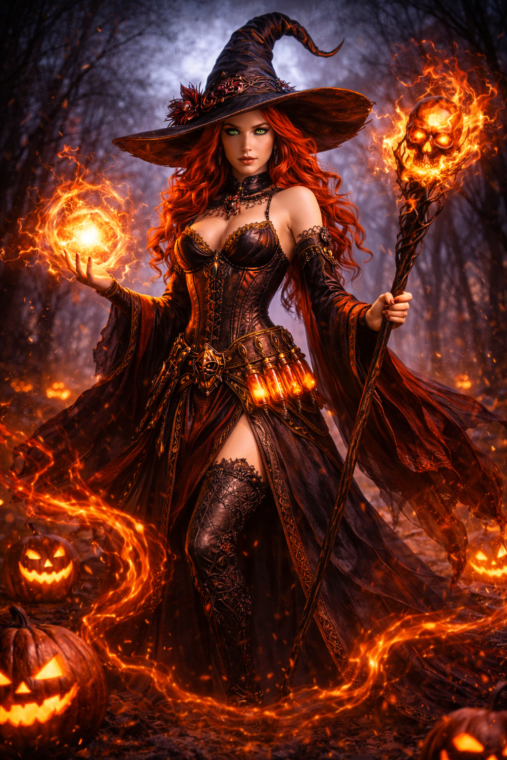 Morwena Cinderbloom The Witch
